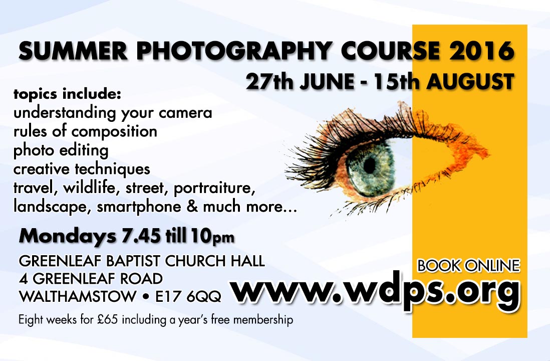 Summer Photography Course – 2016